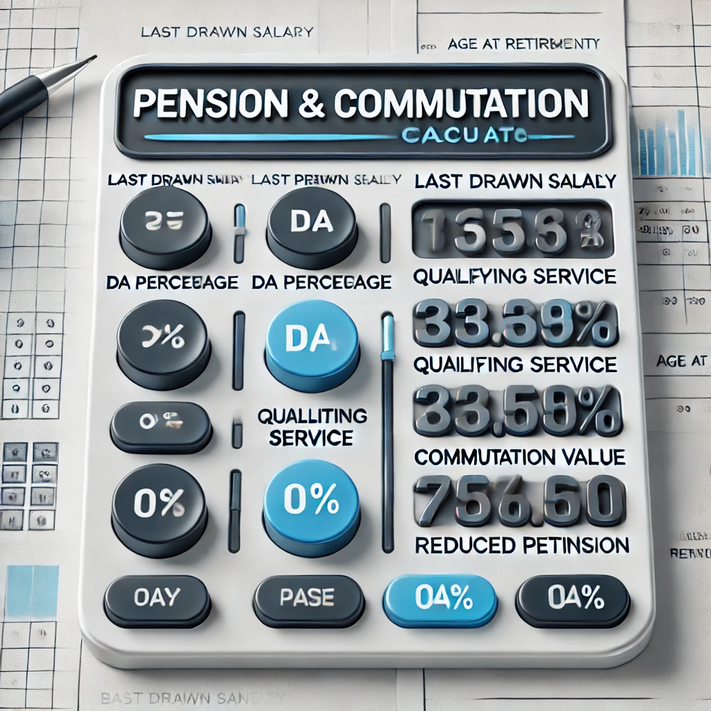 Pension and Commutation Calculator