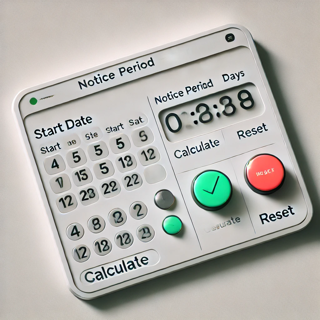 Notice Period Calculator